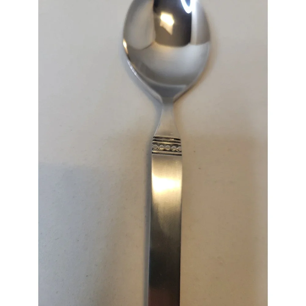 Danika by MSI Japan Stainless Teaspoon Celtic Knot Basketweave Pattern 6.25